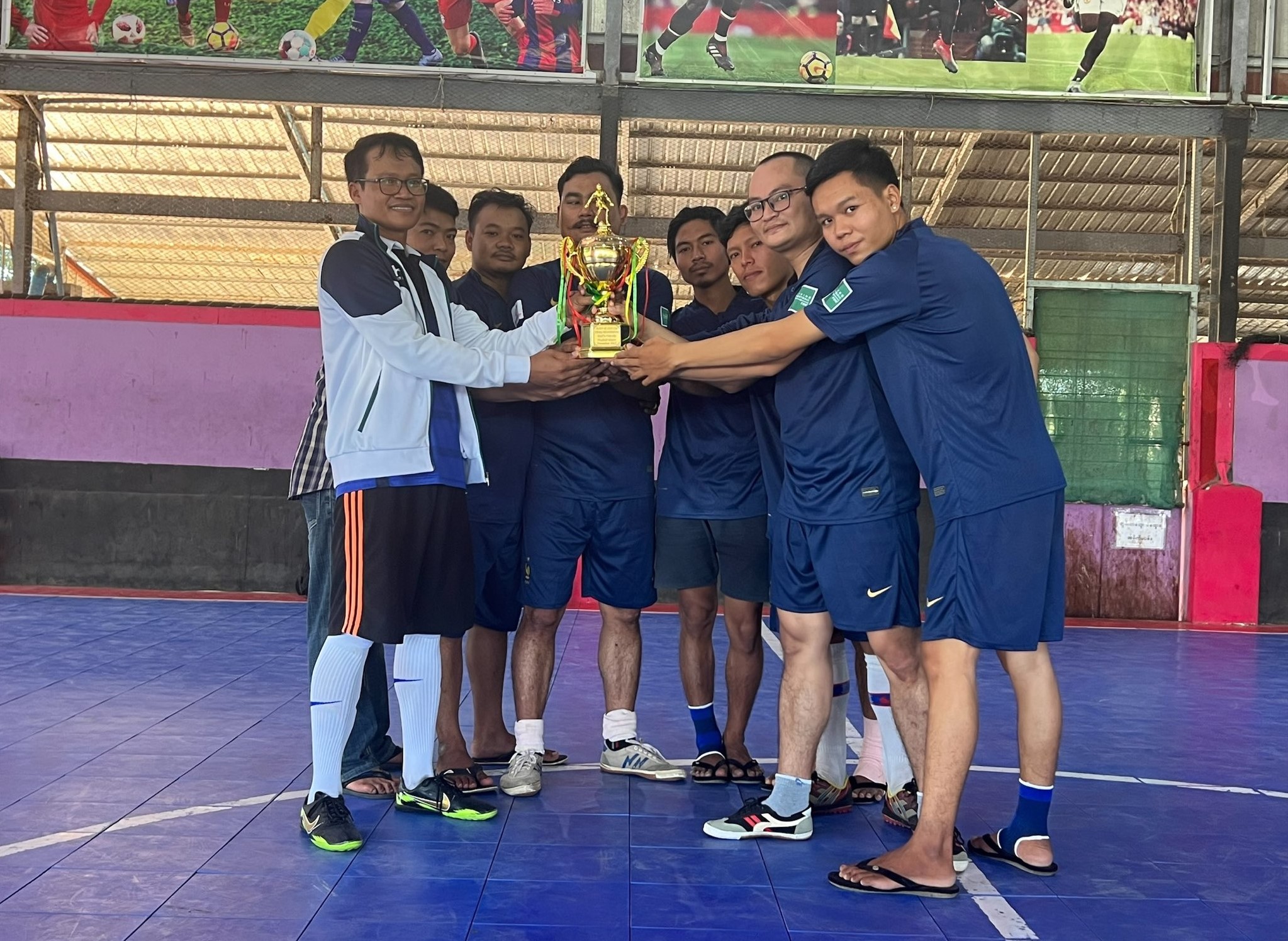 Vithey Microfinance's Staff Friendly Football Match